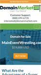 Mobile Screenshot of maineventwrestling.com